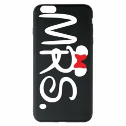 Чехол для iPhone 6 Plus/6S Plus Mrs. - PrintSalon