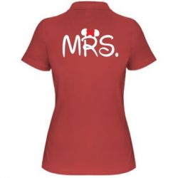 Женское поло Mrs. - PrintSalon