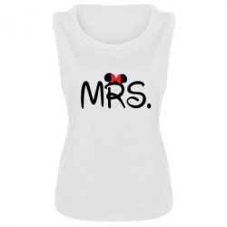 Женская майка Mrs. - PrintSalon