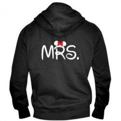Мужское худи на молнии Mrs. - PrintSalon