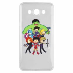 Чехол для Samsung J7 2016 Мститети в сборе - PrintSalon