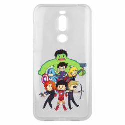 Чехол для Meizu X8 Мститети в сборе - PrintSalon