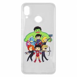 Чехол для Huawei P Smart Plus 2018 Мститети в сборе - PrintSalon