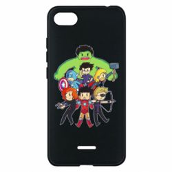 Чехол для Xiaomi Redmi 6A Мститети в сборе - PrintSalon