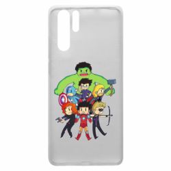 Чехол для Huawei P30 Pro Мститети в сборе - PrintSalon