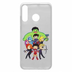 Чехол для Huawei P30 Lite Мститети в сборе - PrintSalon