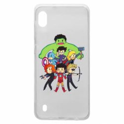 Чехол для Samsung A10 Мститети в сборе - PrintSalon