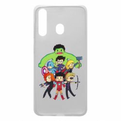 Чехол для Samsung A60 Мститети в сборе - PrintSalon