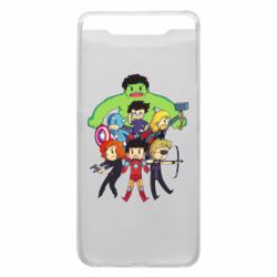 Чехол для Samsung A80 Мститети в сборе - PrintSalon