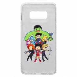 Чехол для Samsung S10e Мститети в сборе - PrintSalon