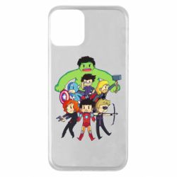 Чехол для iPhone 11 Мститети в сборе - PrintSalon