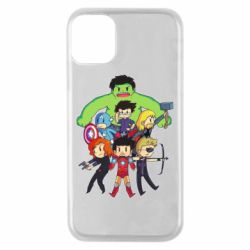 Чехол для iPhone 11 Pro Мститети в сборе - PrintSalon
