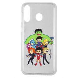 Чехол для Samsung M30 Мститети в сборе - PrintSalon