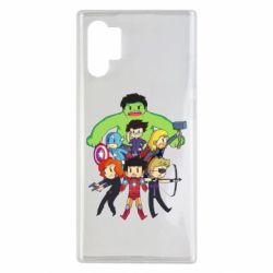 Чехол для Samsung Note 10 Plus Мститети в сборе - PrintSalon