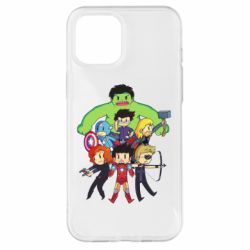 Чехол для iPhone 12 Pro Max Мститети в сборе - PrintSalon