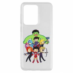 Чехол для Samsung S20 Ultra Мститети в сборе - PrintSalon