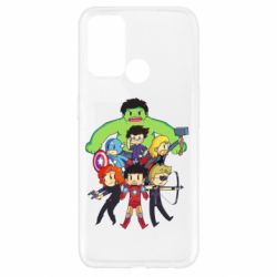 Чехол для Oppo A52/A72/A92 Мститети в сборе - PrintSalon