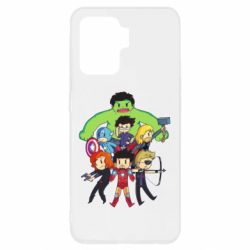 Чехол для Oppo Reno 5 Lite Мститети в сборе - PrintSalon