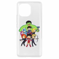 Чехол для Xiaomi Mi11 Мститети в сборе - PrintSalon