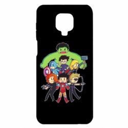 Чехол для Xiaomi Redmi Note 9S/9Pro/9Pro Max Мститети в сборе - PrintSalon