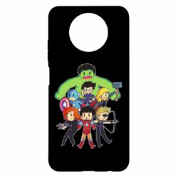 Чехол для Xiaomi Redmi Note 9 5G/Redmi Note 9T Мститети в сборе