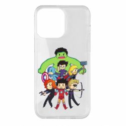 Чехол для iPhone 14 Pro Max Мститети в сборе - PrintSalon