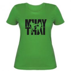 Женская футболка Муай Тай - PrintSalon
