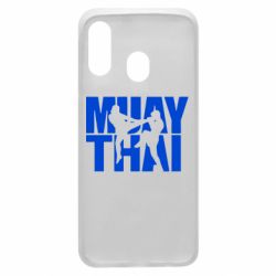 Чехол для Samsung A40 Муай Тай - PrintSalon