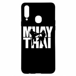 Чохол для Samsung A20s Муай Тай
