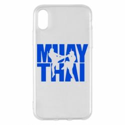 Чехол для iPhone X/Xs Муай Тай