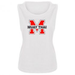 Женская майка Muay Thai Big M - PrintSalon