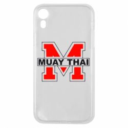 Чехол для iPhone XR Muay Thai Big M - PrintSalon