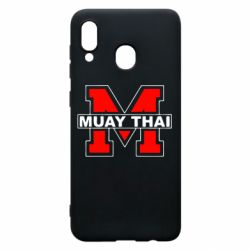Чехол для Samsung A20 Muay Thai Big M - PrintSalon