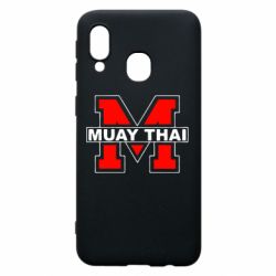 Чехол для Samsung A40 Muay Thai Big M - PrintSalon