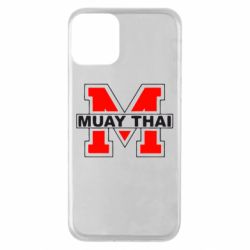 Чехол для iPhone 11 Muay Thai Big M - PrintSalon