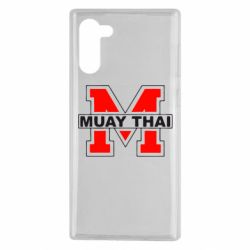 Чехол для Samsung Note 10 Muay Thai Big M - PrintSalon