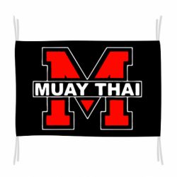 Флаг Muay Thai Big M - PrintSalon