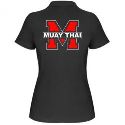 Женское поло Muay Thai Big M - PrintSalon