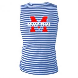 Майка-тельняшка Muay Thai Big M - PrintSalon