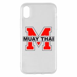 Чехол для iPhone X/Xs Muay Thai Big M - PrintSalon