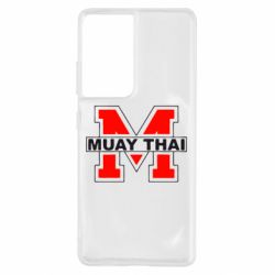 Чехол для Samsung S21 Ultra Muay Thai Big M - PrintSalon