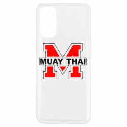 Чехол для Oppo Reno 4 Muay Thai Big M - PrintSalon