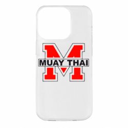Чехол для iPhone 14 Pro Muay Thai Big M - PrintSalon