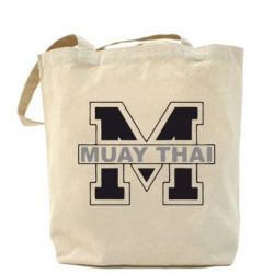 Эко-сумка Muay Thai Big M - PrintSalon
