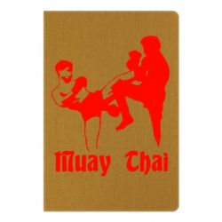 Блокнот с принто Muay Thai Fighters - PrintSalon