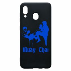 Чехол для Samsung A20 Muay Thai Fighters - PrintSalon