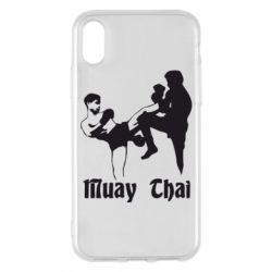 Чехол для iPhone X/Xs Muay Thai Fighters - PrintSalon