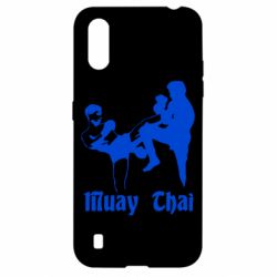 Чехол для Samsung A01/M01 Muay Thai Fighters - PrintSalon
