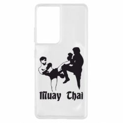 Чехол для Samsung S21 Ultra Muay Thai Fighters - PrintSalon