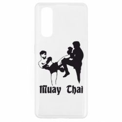Чехол для Oppo Find X2 Muay Thai Fighters - PrintSalon